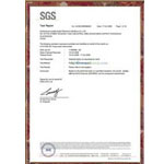 SGS證書